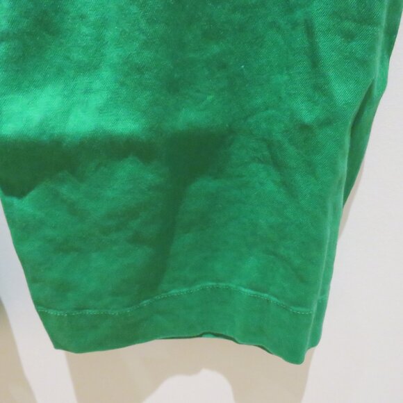 ANTHROPOLOGIE MAEVE The Colette Cropped Wide Leg Linen Pants in Bright Green 25 - Picture 8 of 15